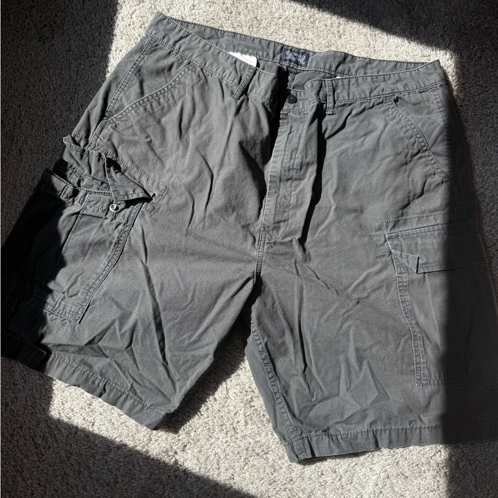 Levi's Charcoal Cargo Shorts for Men